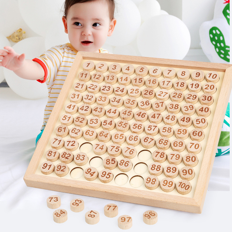 100 Counting Board Montessori  - Kids Toys Under 100 incelemesi ve fiyatı