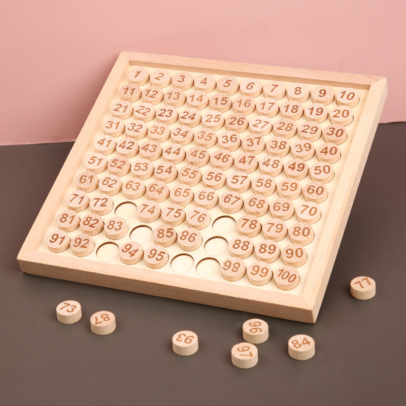 100 Counting Board Montessori  - Kids Toys Under 100 incelemesi ve fiyatı