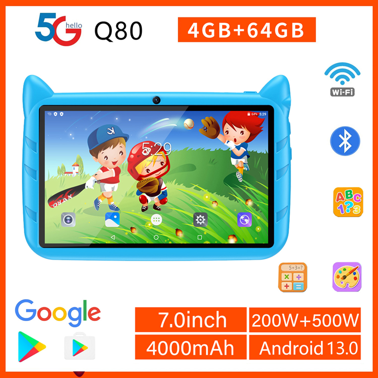 New 7 Inch Global Version 5G W - Learning Tablet Kids incelemesi ve fiyatı