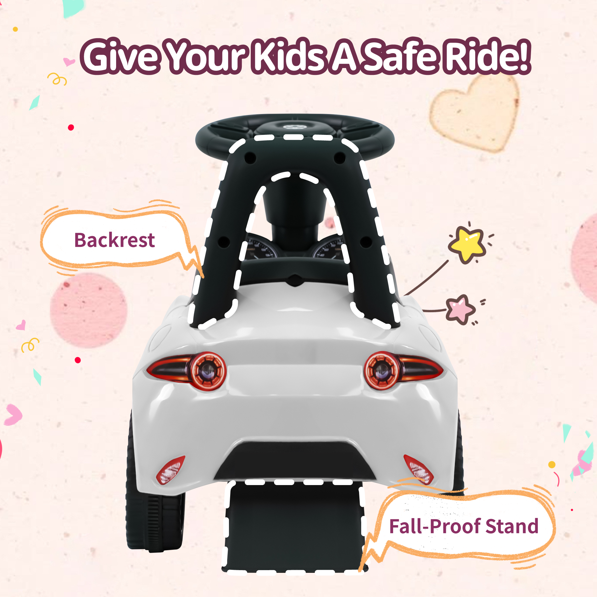 Kids Push Car for Toddlers, Li - Kids Toys Electric Car incelemesi ve fiyatı