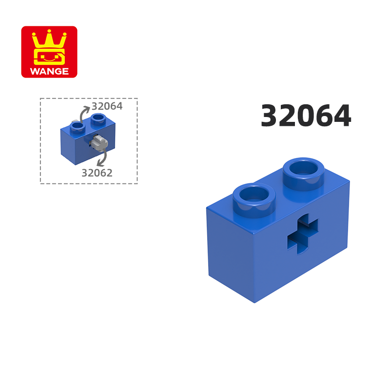 Wange 100Pcs/lot 32064 1x2 Cro - Kids Toys Under 100 incelemesi ve fiyatı