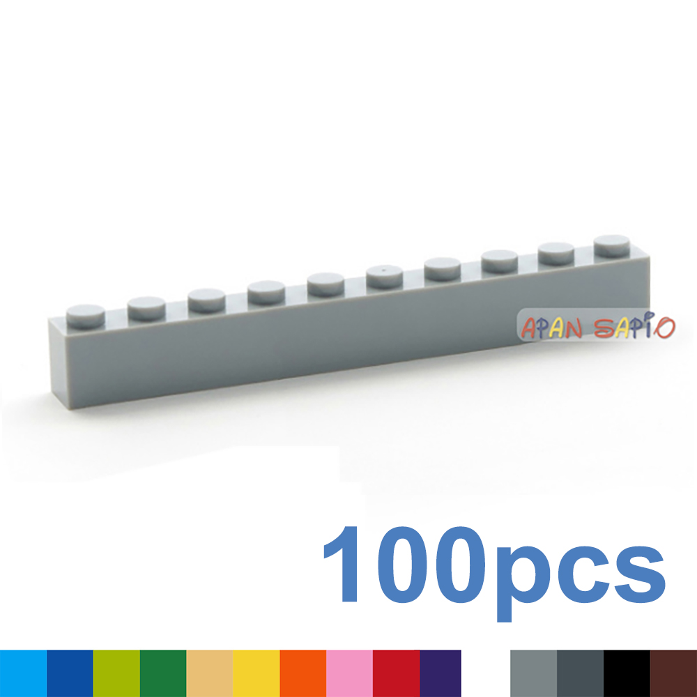 100PCS Thick 1x10 Dots DIY Bui - Kids Toys Under 100 incelemesi ve fiyatı