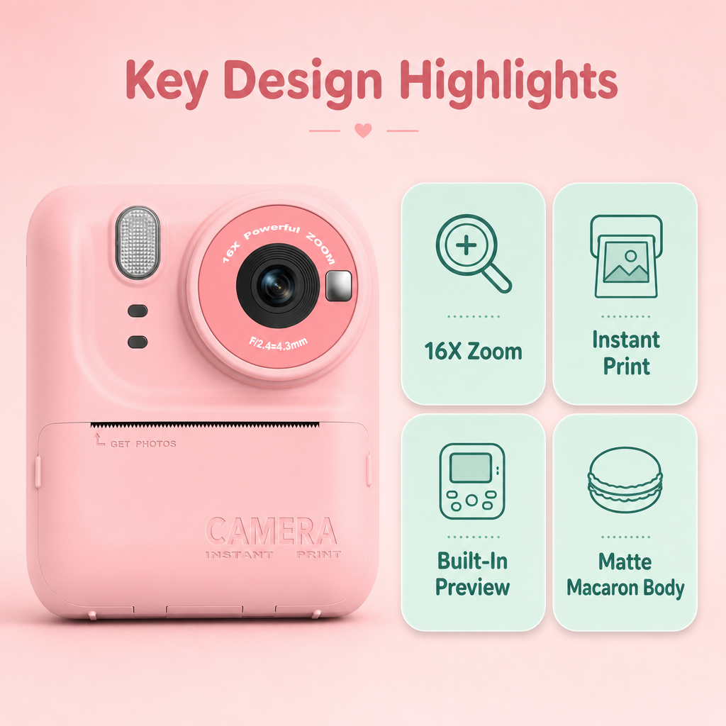 2026 New Kids Camera Cartoon D - Kids Toys Videos incelemesi ve fiyatı