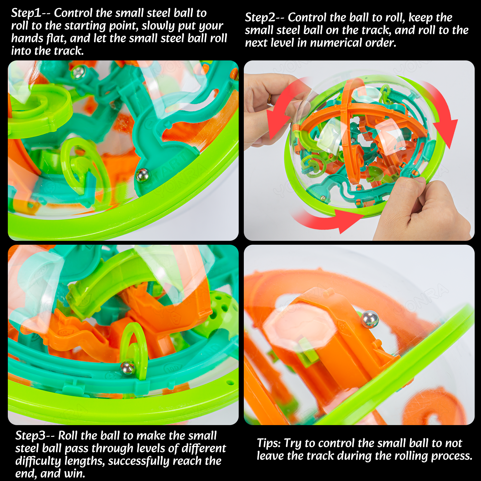 3D Puzzle Ball Brain Game Toys - Kids Toys Under 100 incelemesi ve fiyatı