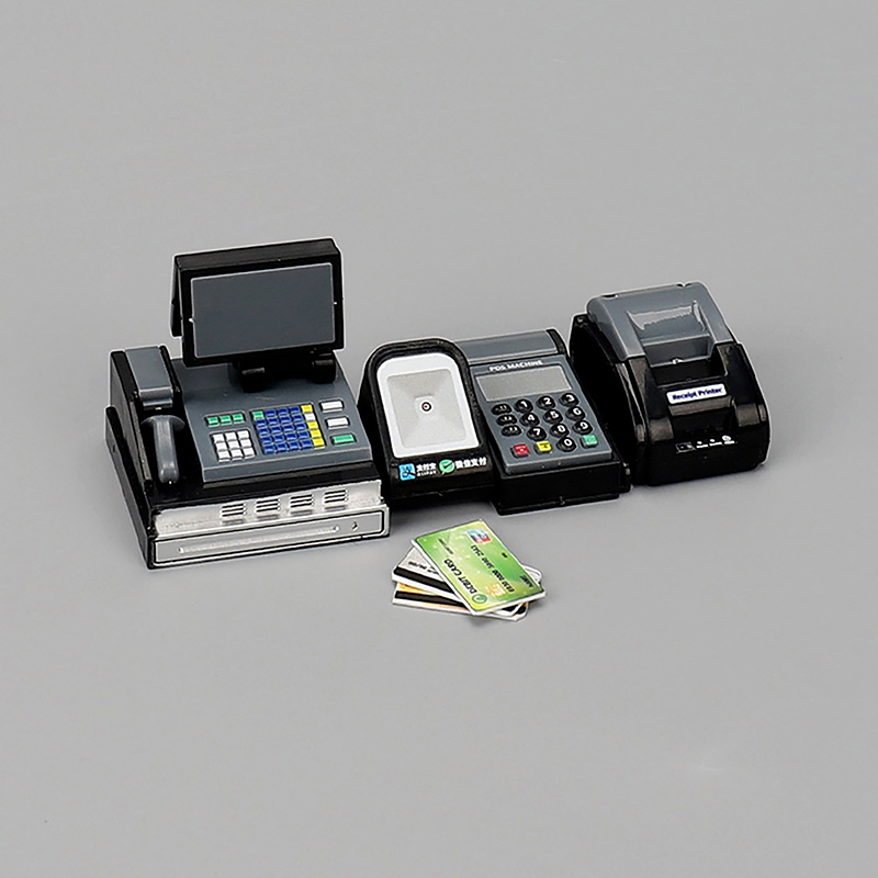 New 1Set Doll House Mini Super - Toy Cash Register incelemesi ve fiyatı