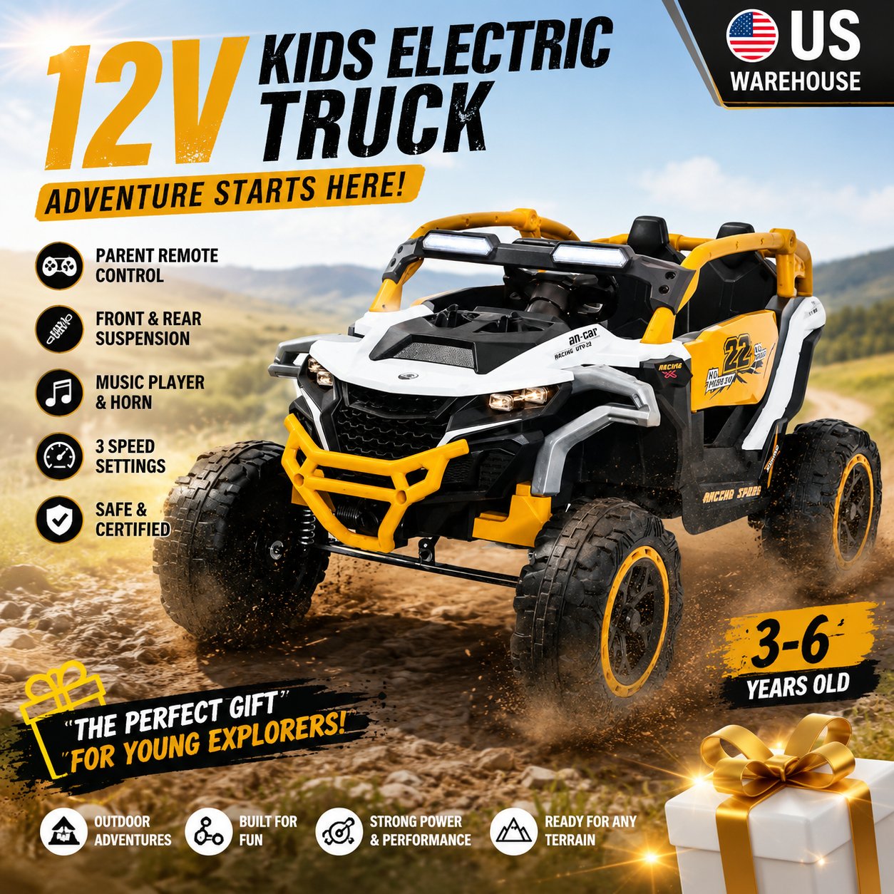 12V Kids Electric Truck Ride o - Kids Toys Electric Car incelemesi ve fiyatı