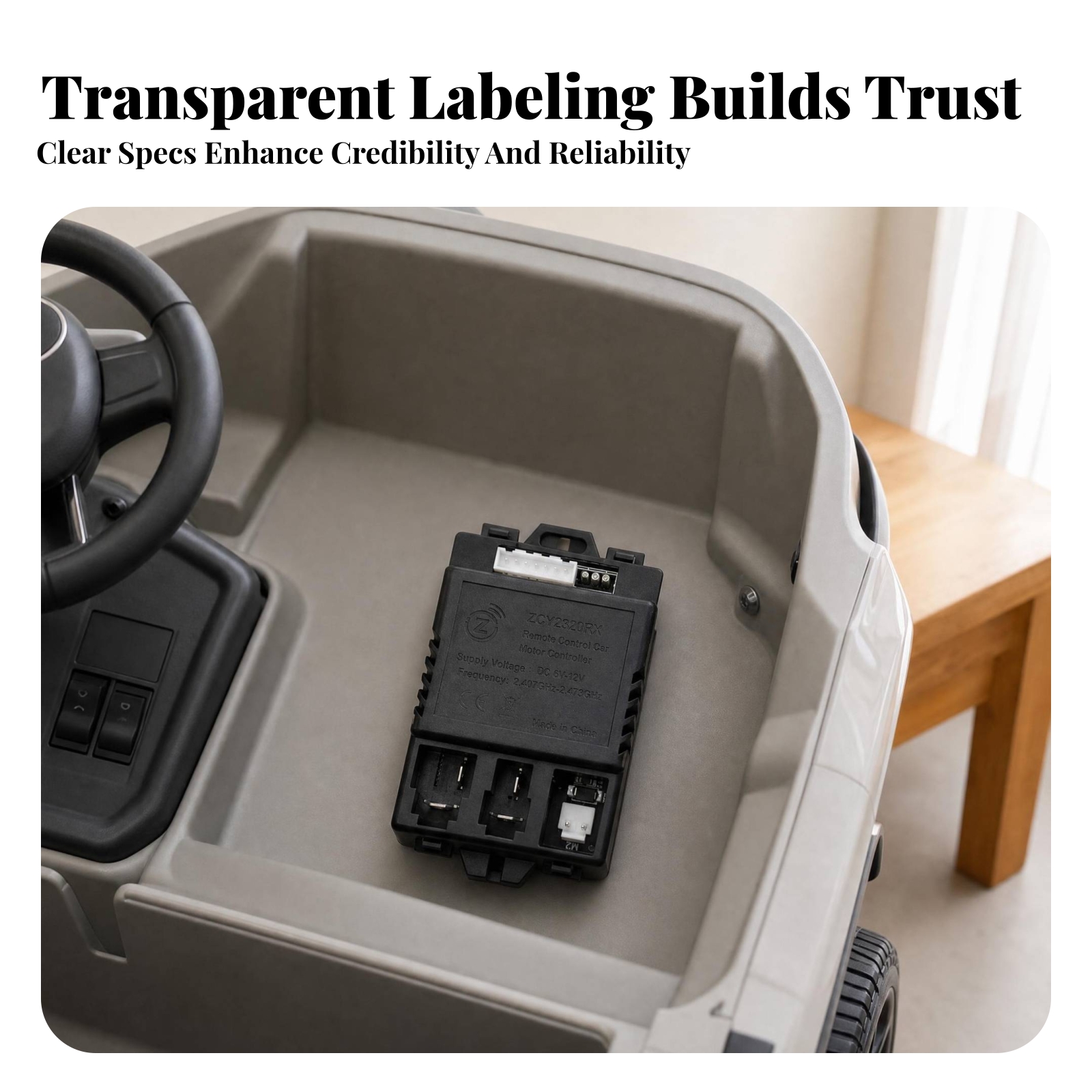 Electric Car Wireless Receiver - Kids Toys Electric Car incelemesi ve fiyatı