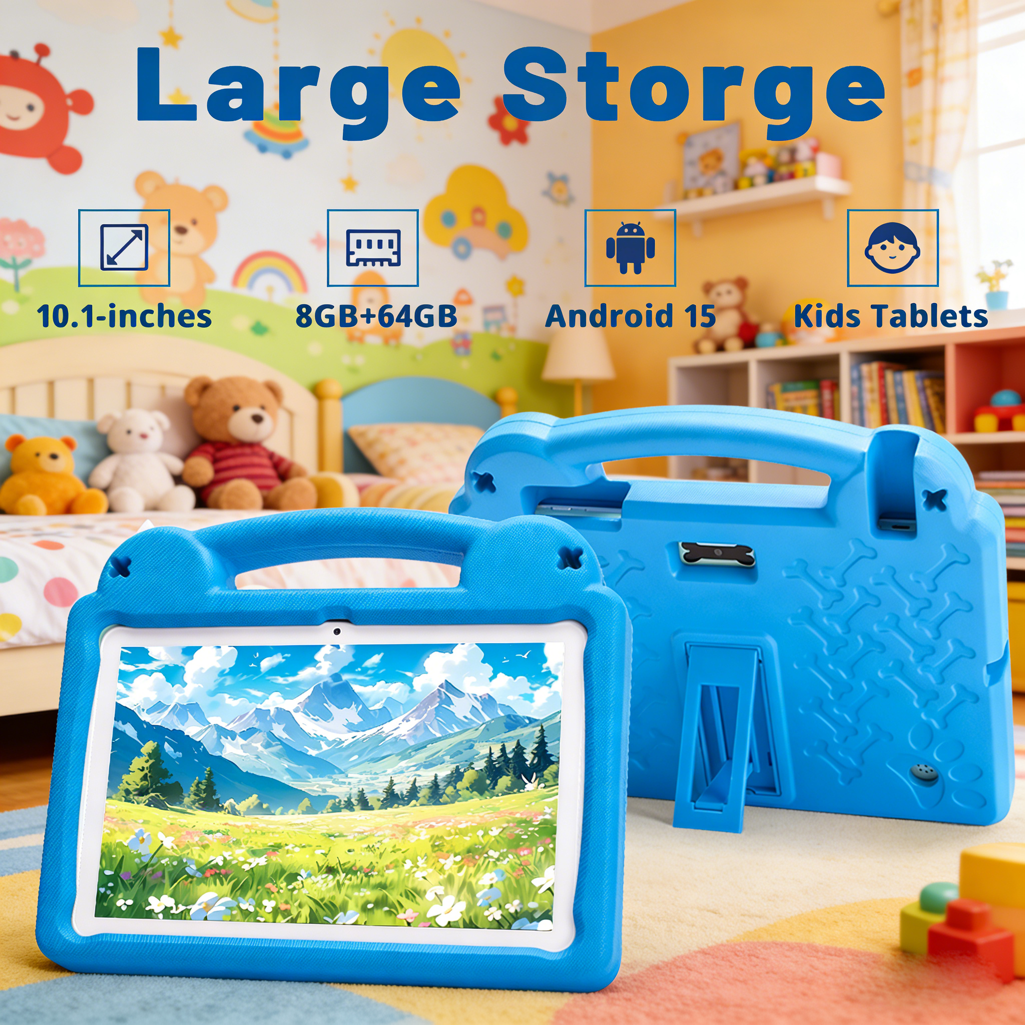 ANRY R16Pro Kids Tablet 10 Inc - Learning Tablet Kids incelemesi ve fiyatı